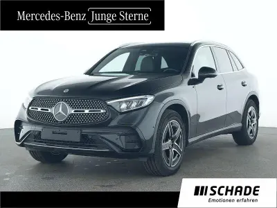 Gebraucht Mercedes GLC220 AMG line 197 PS (144 kW) 2025 Metalliclack obsidianschwarz SUV