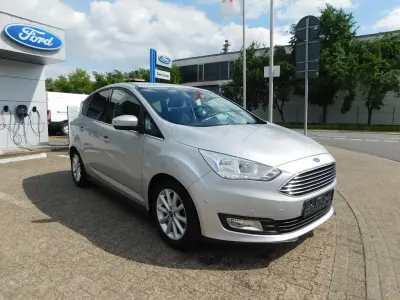 Gebraucht Ford C-MAX Titanium 150 PS (110 kW) 2018 Silber Van / Kleinbus