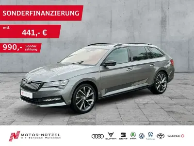 Gebraucht Skoda Superb SportLine 218 PS (160 kW) 2024 Graphitegrau metallic Kombi