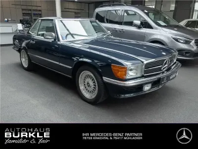Gebraucht Mercedes SL420 204 PS (150 kW) 1987 Blau Cabrio
