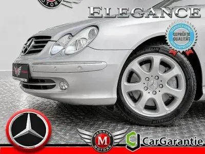 Brugt Mercedes CLK200 163 HK (119 kW) 2003 Sølv Cabriolet