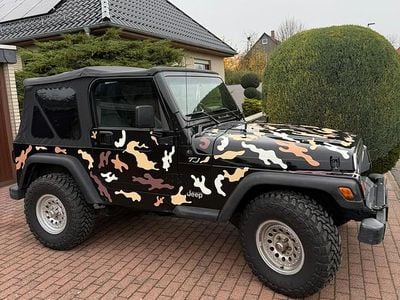 Usata Jeep Wrangler 118 CV (86 kW) 1996 Nero SUV