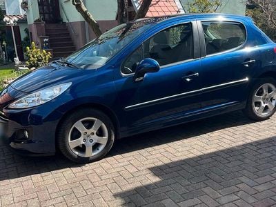 Usata Peugeot 207 120 CV (88 kW) 2010 Blu Utilitaria