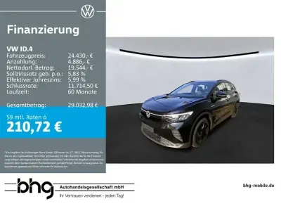 Brugt VW ID.4 Pure 125 kW (170 HK) 2023 Sort SUV