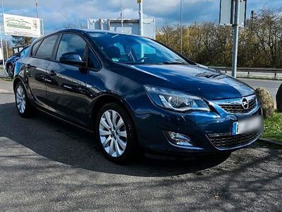 gebraucht Opel Astra 1,4 Turbo, A14NET Ozeanblau 8-Fach Alu