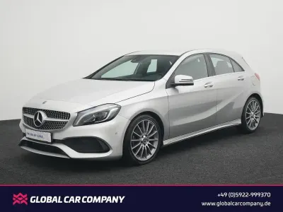 Gebraucht Mercedes A200 AMG line 136 PS (100 kW) 2018 Polarsilber  metalliclack Limousine