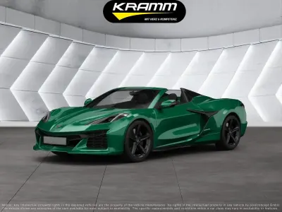Neu Corvette C8 482 PS (354 kW) 2026 Grün Cabrio