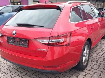 Brugt Skoda Superb Premium Edition 150 HK (110 kW) 2019 Rød Stationcar
