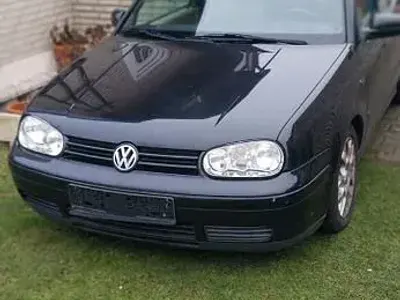 Brugt VW Golf Cabriolet Conceptline 116 HK (85 kW) 2001 Sort Cabriolet
