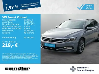Gebraucht VW Passat IQ Drive 200 PS (147 kW) 2022 Mondsteingrau Kombi