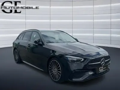 Gebraucht Mercedes C220 AMG line 220 PS (161 kW) 2022 Schwarz Limousine