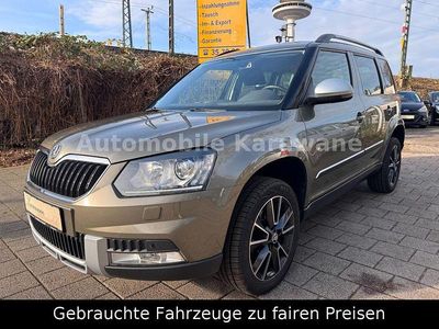 Gebraucht Skoda Yeti Adventure 105 PS (77 kW) 2014 Zelena jungle/jungle gruen SUV