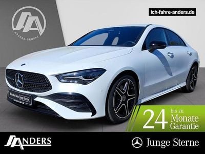 Brugt Mercedes CLA200 AMG 163 HK (119 kW) 2024 Hvid Coupe