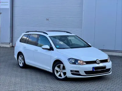 Gebraucht VW Golf VII Comfortline 110 PS (80 kW) 2015 Weiß Kombi