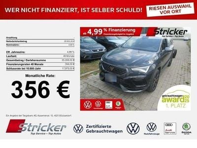 Magic schwarz metallic Gebraucht 2024 Cupra Ateca VZ SUV | 29.949 € (Superpreis)