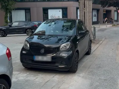 Gebraucht Smart ForFour Brabus 109 PS (80 kW) 2015 Schwarz Kleinwagen