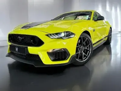 Brugt Ford Mustang Mach 1 460 HK (338 kW) 2022 Gul Coupe