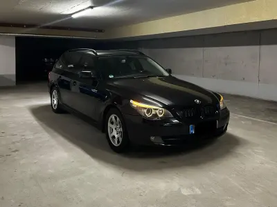 Gebraucht BMW 520 177 PS (130 kW) 2008 Schwarz Kombi