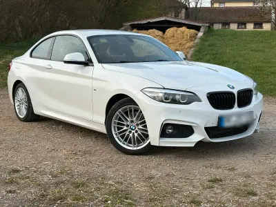 Gebraucht BMW 220 M Sport 190 PS (139 kW) 2020 Weiß Coupé