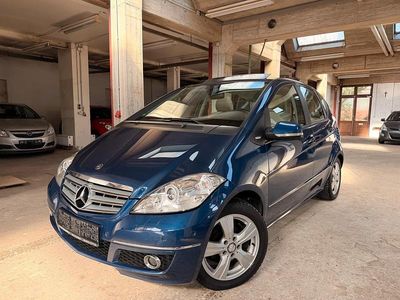 Brugt Mercedes A180 Avantgarde 109 HK (80 kW) 2009 Blå Hatchback