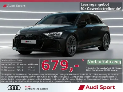 Neu Audi RS3 Sport 400 PS (294 kW) 2026 Mythosschwarz Limousine