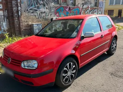 Gebraucht VW Golf IV 72 PS (52 kW) 1999 Rot Kleinwagen