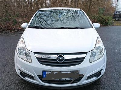 Gebraucht Opel Corsa 60 PS (44 kW) 2009 Weiß Kleinwagen