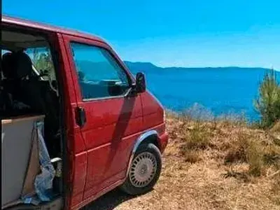 Używany VW T4 140 KM (102 kW) 1996 Czerwony Van