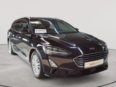 Gebraucht Ford Focus Titanium 150 PS (110 kW) 2022 Obsidianschwarz metallic Kombi
