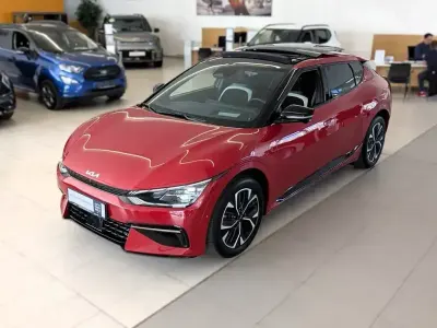 Gebraucht Kia EV6 GT-Line 239 kW (325 PS) 2023 Runway rot SUV