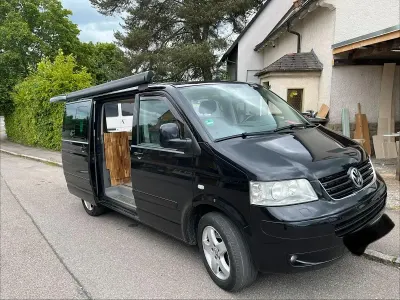 Gebraucht VW Multivan Highline 174 PS (127 kW) 2007 Schwarz Van / Kleinbus