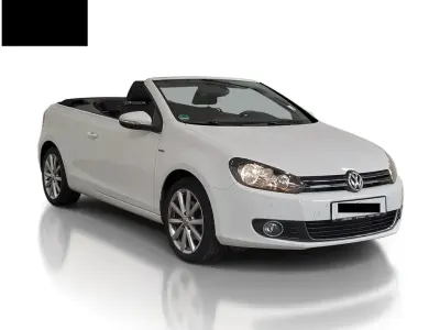 Gebraucht VW Golf Cabriolet LOUNGE 125 PS (91 kW) 2015 Weiß Cabrio