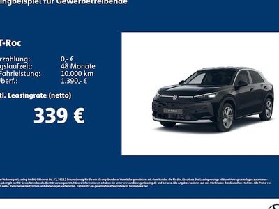 Neu VW T-Roc Style 116 PS (85 kW) 2026 Schwarz SUV