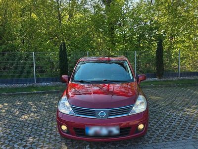 Second-hand Nissan Tiida 106 CP (77 kW) 2007 Roșu Hatchback
