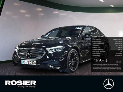 Schwarz Gebraucht 2025 Mercedes E220 AMG line Limousine | 64.890 €