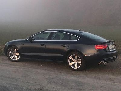 Używany Audi A5 Sportback Ambiente 177 KM (130 kW) 2014 Niebieski Hatchback