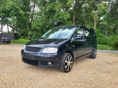 Gebraucht VW Caddy Style 140 PS (102 kW) 2009 Schwarz Van / Kleinbus