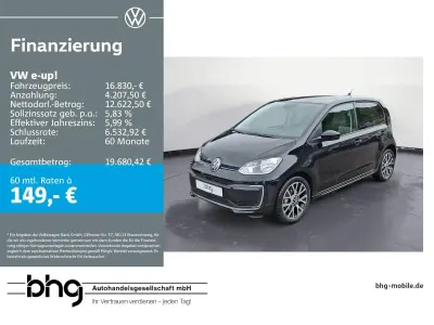Gebraucht VW e-up! Style 61 kW (83 PS) 2022 Schwarz Kleinwagen