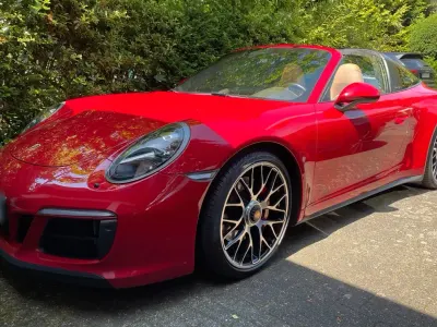 Gebraucht Porsche 991 450 PS (330 kW) 2018 Rot Cabrio