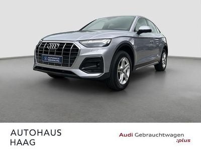 Second-hand Audi Q5 Sportback Ambiente 299 CP (219 kW) 2021 Argintiu SUV