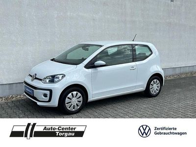 Weiß Gebraucht 2021 VW up! move up! Kleinwagen | 10.289 € (Fairer Preis)
