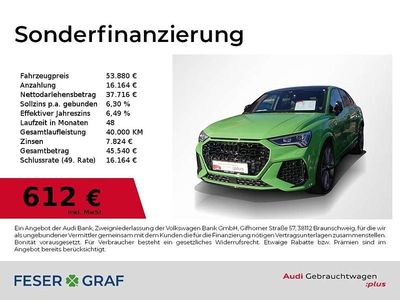 Kyalamigrün Gebraucht 2022 Audi RS Q3 Sportback Ambiente SUV | 53.880 € (Fairer Preis)