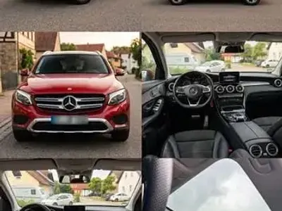 Gebraucht Mercedes GLC250 211 PS (155 kW) 2019 Rot SUV
