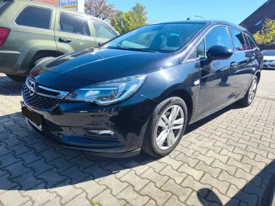 Brugt Opel Astra Active 110 HK (80 kW) 2017 Sort Stationcar