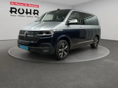 Gebraucht VW Multivan Comfortline 204 PS (150 kW) 2022 Reflexsilber metallic / starlight blue metallic Van / Kleinbus