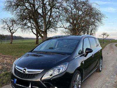 gebraucht Opel Zafira Tourer BiTurbo OPC-Line voll ausgestattet