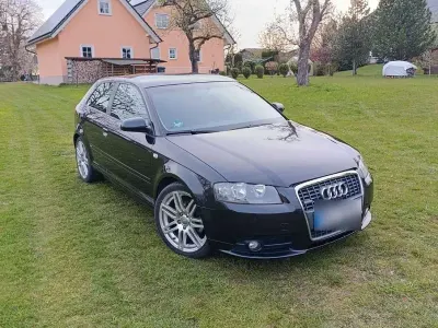 Gebraucht Audi A3 S-Line 102 PS (75 kW) 2005 Schwarz Kleinwagen