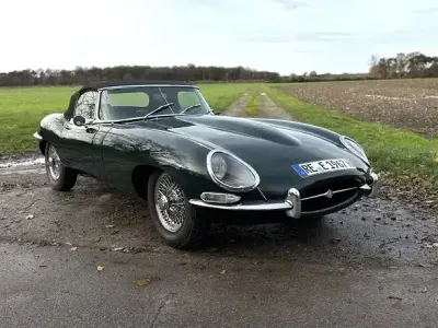 Gebraucht Jaguar E-Type R 268 PS (197 kW) 1967 Grün Cabrio
