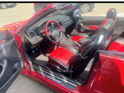 Gebraucht BMW 320 Cabriolet 170 PS (125 kW) 2001 Rot Cabrio