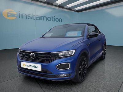 Gebraucht VW T-Roc Cabriolet 150 PS (110 kW) 2022 Blau Cabrio